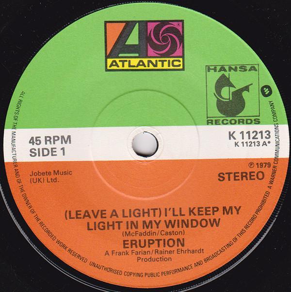 Eruption (4) - (Leave A Light) I'll Keep My Light In My Window