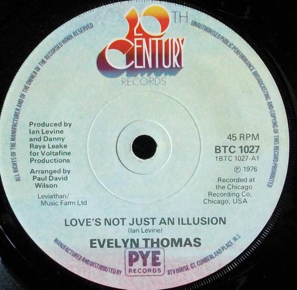 Evelyn Thomas - Love's Not Just An Illusion / The Chicago Hustle
