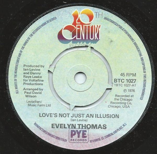 Evelyn Thomas - Love's Not Just An Illusion / The Chicago Hustle