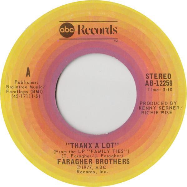 Faragher Bros - Thanx A Lot
