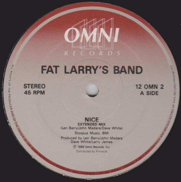 Fat Larry's Band - Nice / Which One Should I Choose