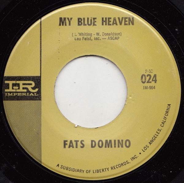 Fats Domino - My Blue Heaven / Country Boy