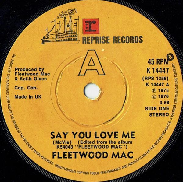 Fleetwood Mac - Say You Love Me