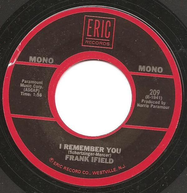Frank Ifield, Charlie Drake - I Remember You / My Boomerang Won't Come Back