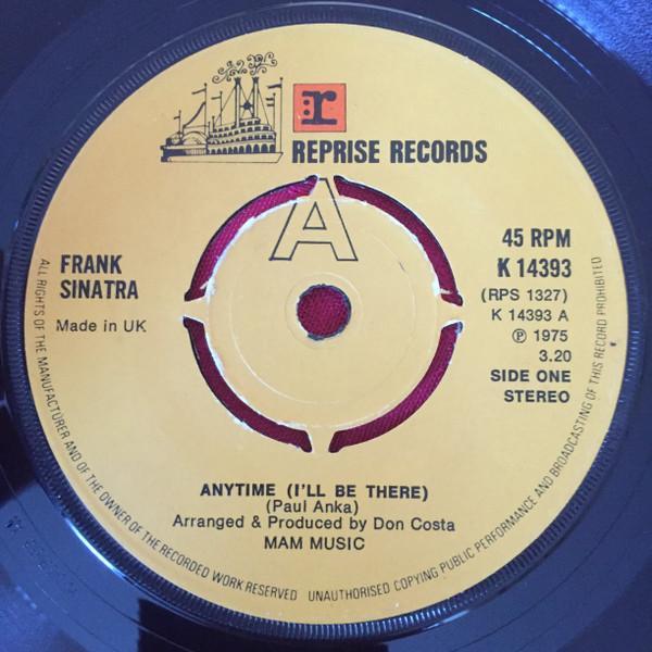 Frank Sinatra - Anytime (I'll Be There)