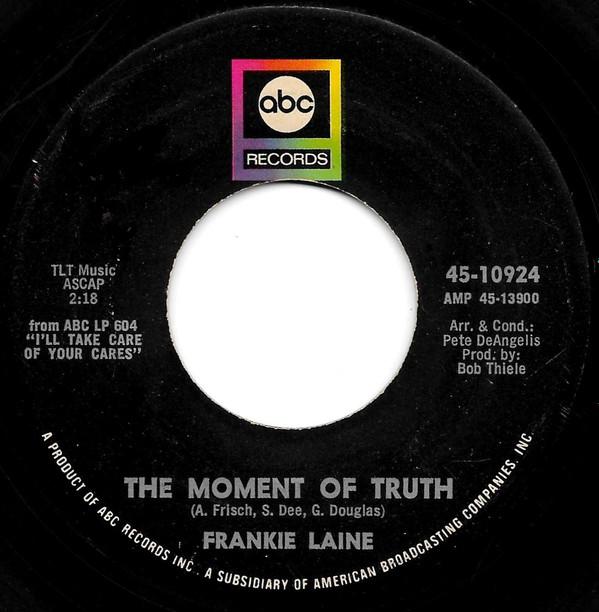 Frankie Laine - The Moment Of Truth