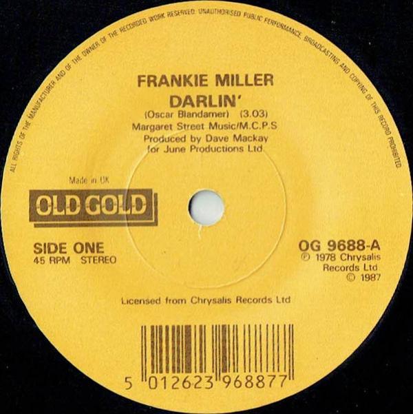 Frankie Miller - Darlin' / Be Good To Yourself