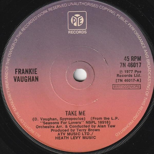 Frankie Vaughan - Take Me
