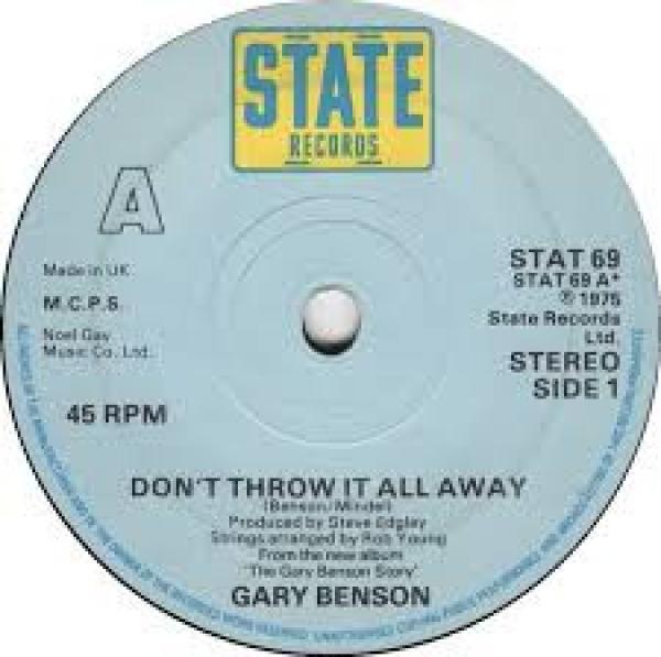 Gary Benson - Don't Throw It All Away