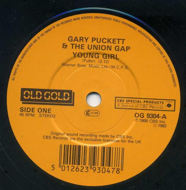 Gary Puckett & The Union Gap - Young Girl / Lady Willpower