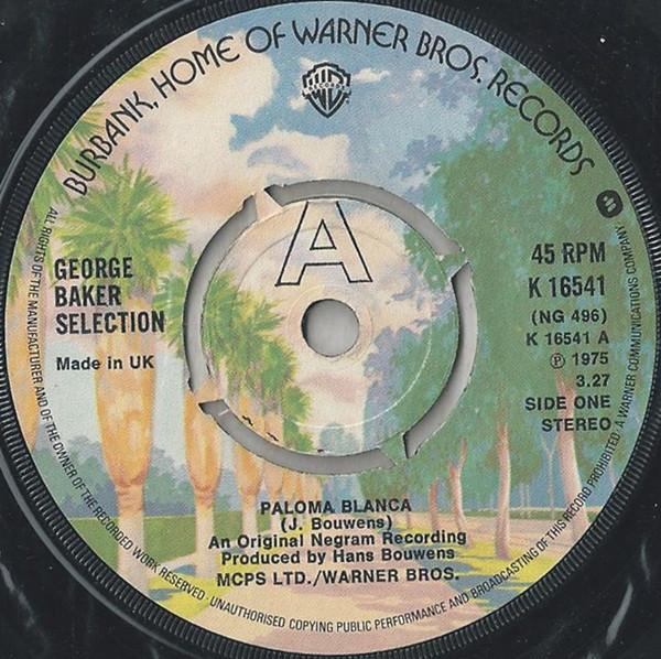 George Baker Selection - Paloma Blanca