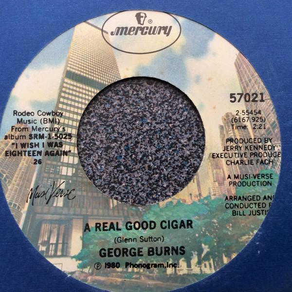 George Burns - A Real Good Cigar