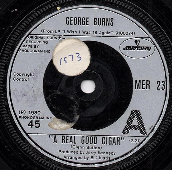 George Burns - A Real Good Cigar