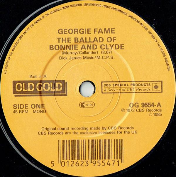 Georgie Fame, Alan Price - The Ballad Of Bonnie And Clyde / Rosetta