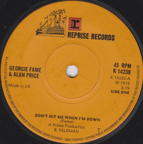 Georgie Fame, Alan Price - Don't Hit Me When I'm Down