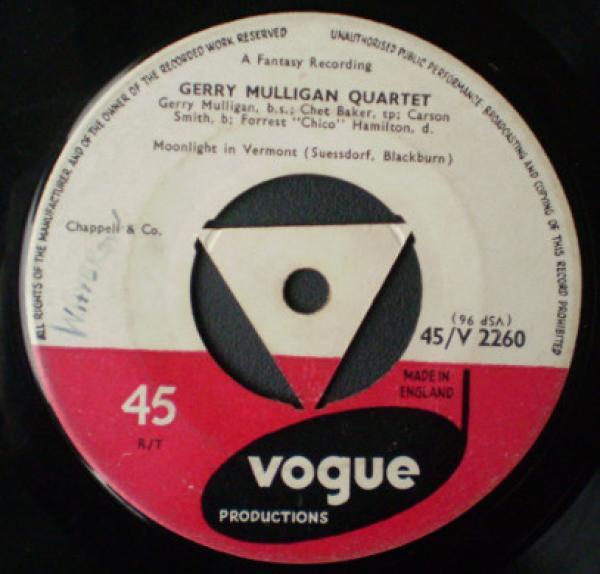 Gerry Mulligan Quartet - Moonlight in Vermont