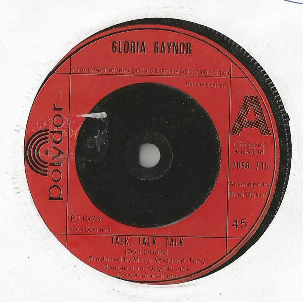Gloria Gaynor - Talk, Talk, Talk
