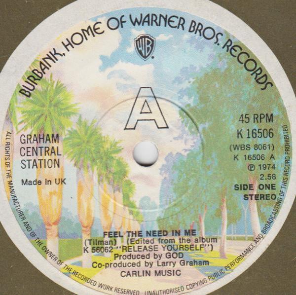 Graham Central Station - Feel The Need In Me
