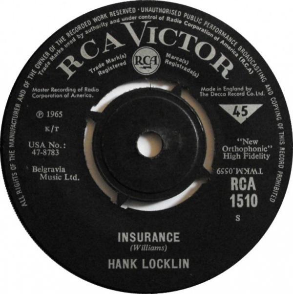 Hank Locklin - Insurance