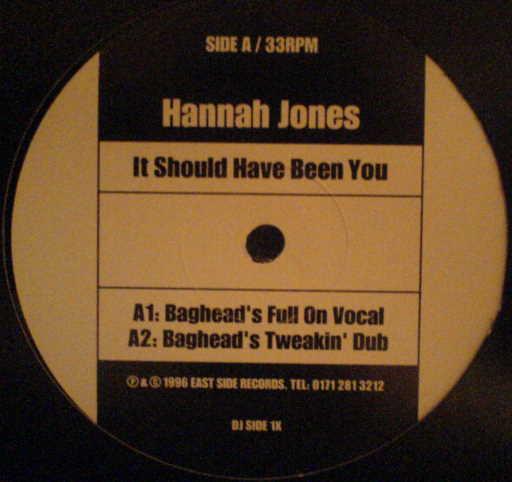 Hannah Jones - It Should Have Been You