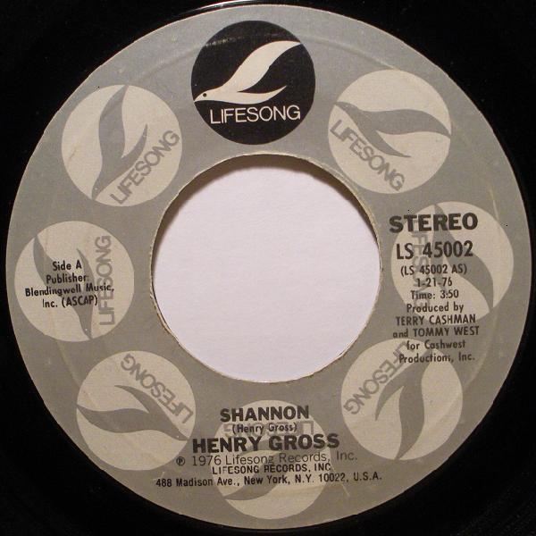 Henry Gross - Shannon