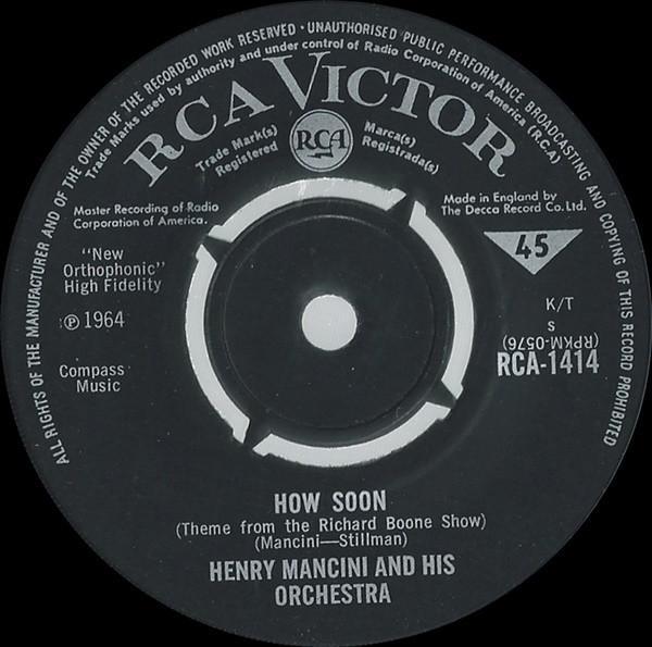 Henry Mancini And His Orchestra - How Soon