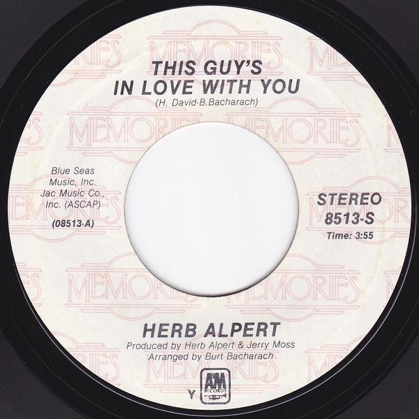 Herb Alpert, Herb Alpert & The Tijuana Brass - This Guy's In Love With You / Cabaret