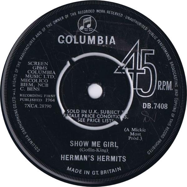 Herman's Hermits - Show Me Girl / I Know Why