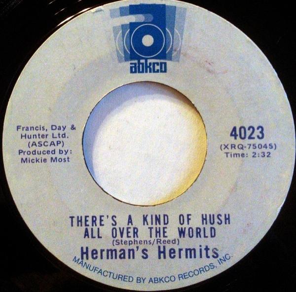 Herman's Hermits - There's A Kind Of Hush / Wonderful World