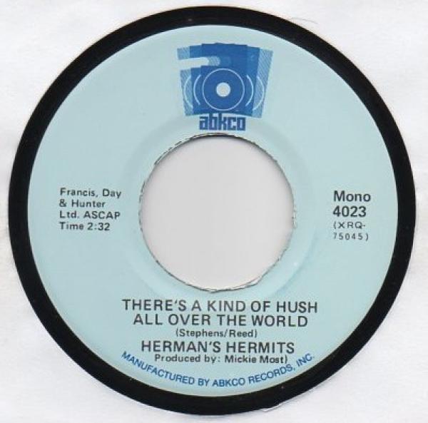 Herman's Hermits - There's A Kind Of Hush All Over The World / Wonderful World