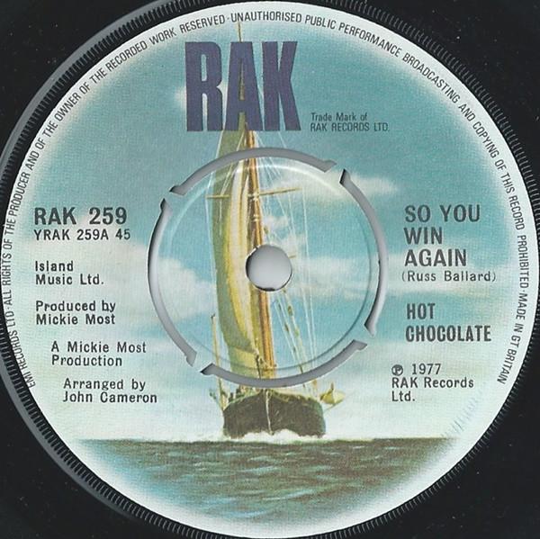 Hot Chocolate - So You Win Again