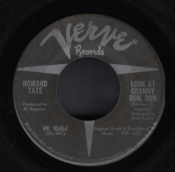 Howard Tate - Look At Granny Run Run / Half A Man