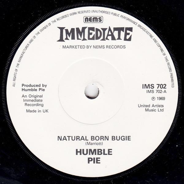 Humble Pie - Natural Born Bugie/Alabama '69