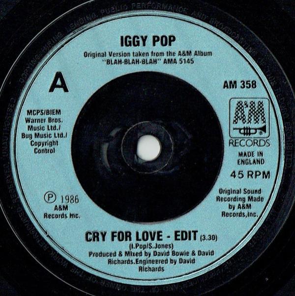 Iggy Pop - Cry For Love