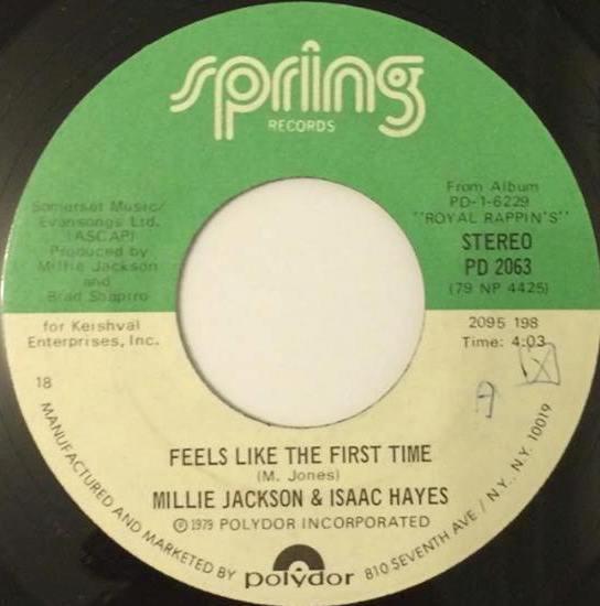 Isaac Hayes, Millie Jackson - Feels Like The First Time / You Never Cross My Mind