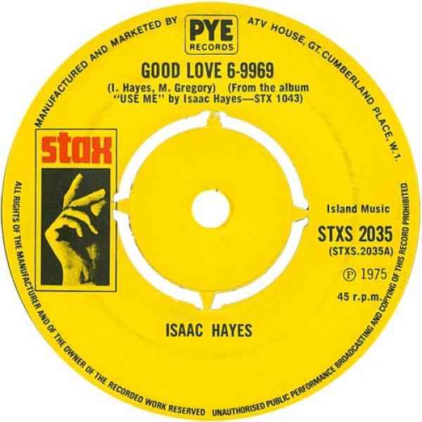 Isaac Hayes - Good Love 6-9969