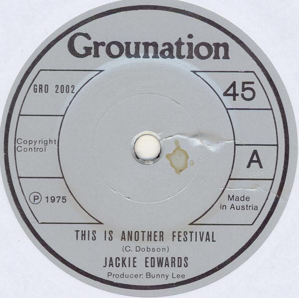 Jackie Edwards - This Is Another Festival
