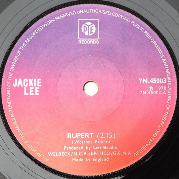 Jackie Lee  - Rupert
