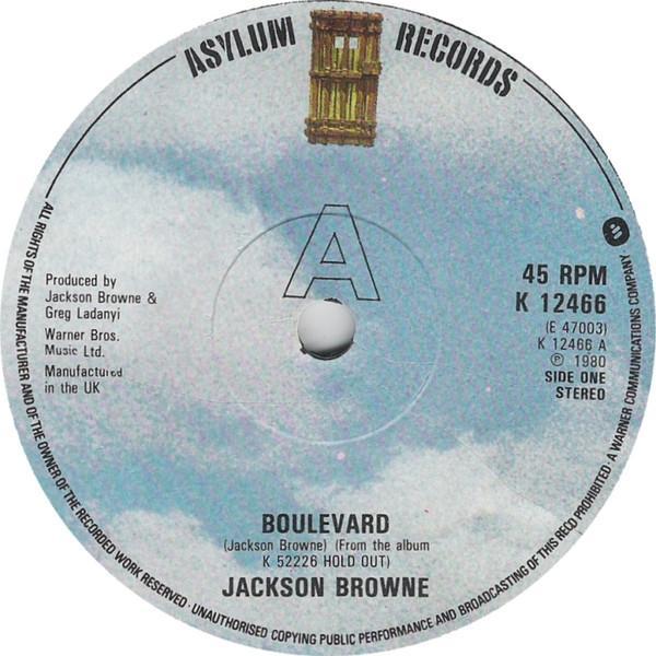 Jackson Browne - Boulevard