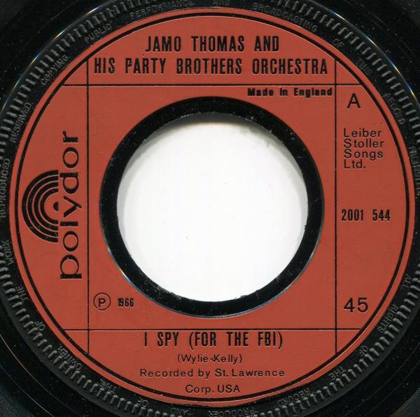 Jamo Thomas & His Party Brothers Orchestra - I Spy (For The FBI)