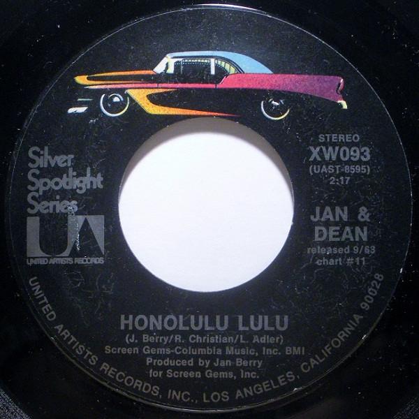 Jan & Dean - Honolulu Lulu / Sidewalk Surfin'