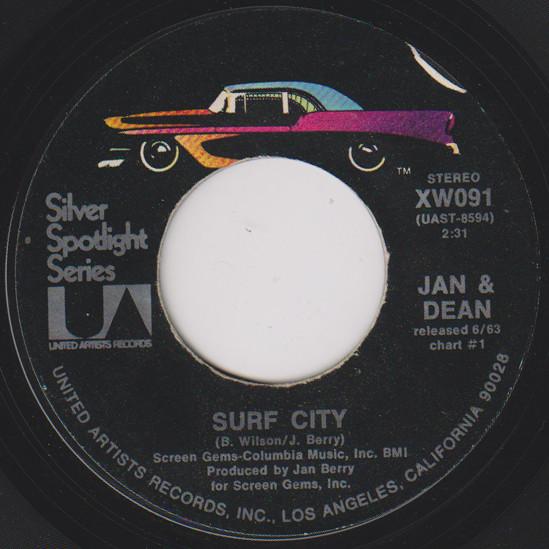 Jan & Dean - Surf City / Ride The Wild Surf
