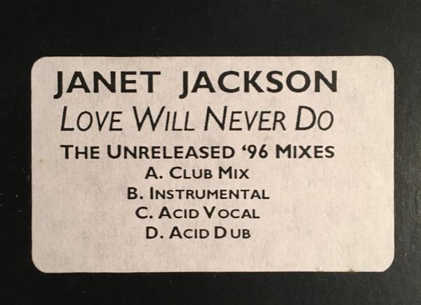 Janet Jackson - Love Will Never Do (Without You) The Unreleased '96 Mixes