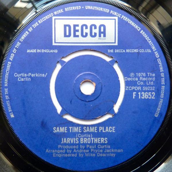 Jarvis Brothers - Same Time Same Place