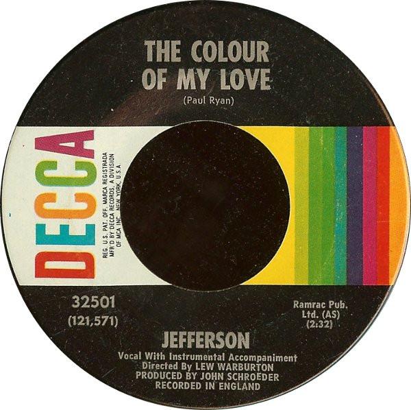 Jefferson (3) - The Colour Of My Love