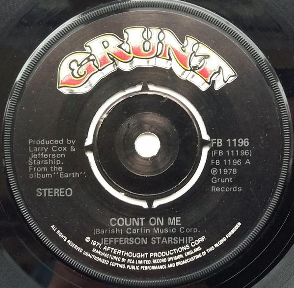 Jefferson Starship - Count On Me