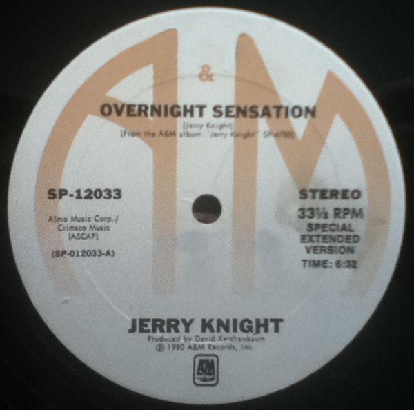Jerry Knight - Overnight Sensation / Freek Show