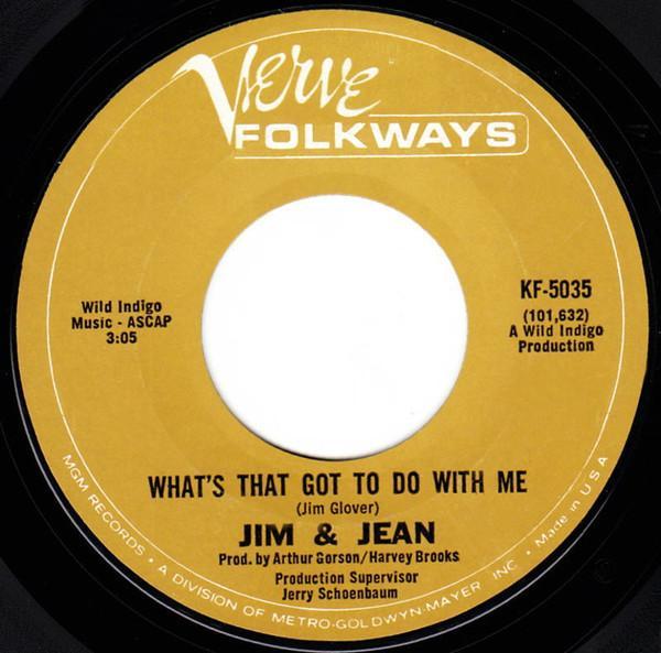 Jim & Jean - What's That Got To Do With Me / Stalemate