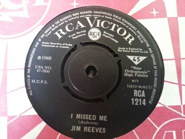 Jim Reeves - Am I Losing You / I Missed Me