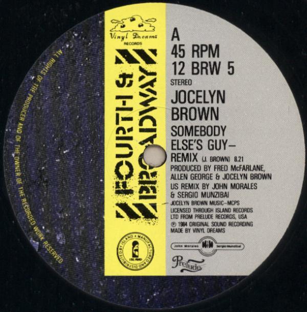 Jocelyn Brown - Somebody Else's Guy (Remix)